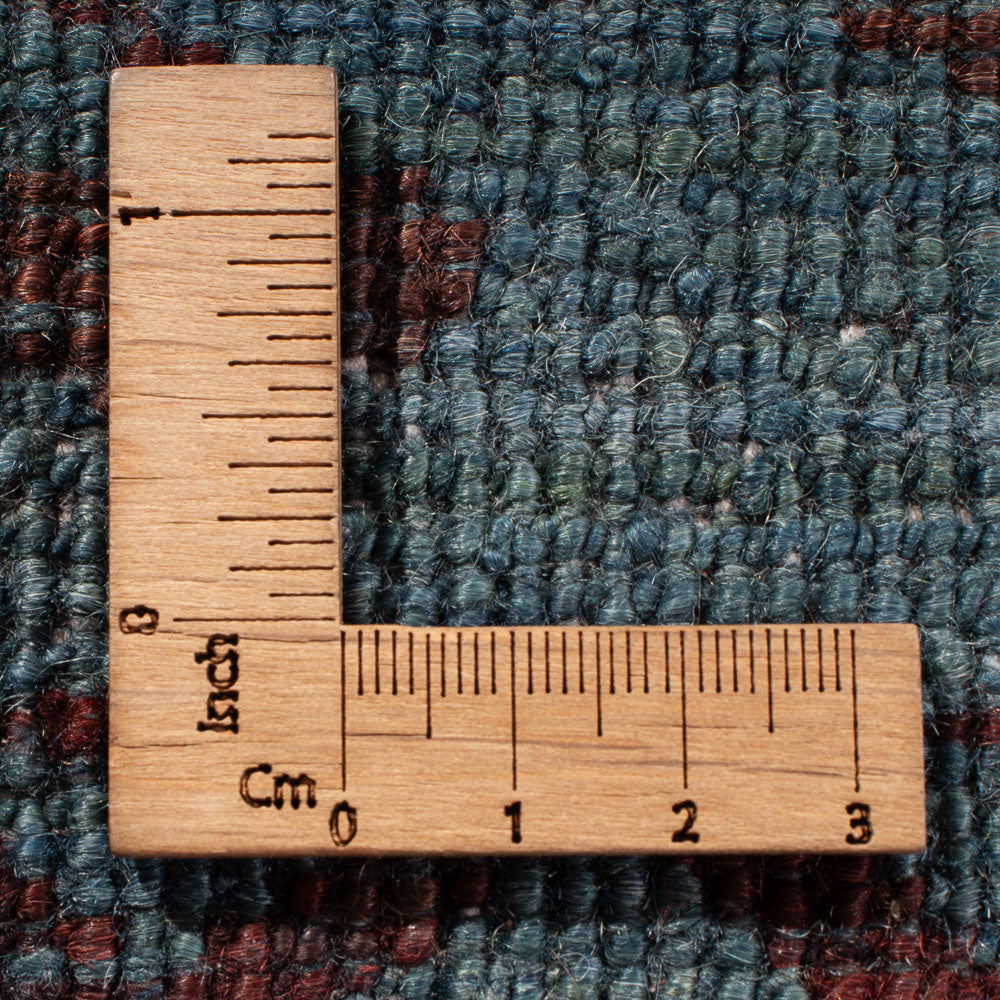 Tapis Ziegler - Moderne - Vintage/Overdyed - 199 x 141 cm - bleu