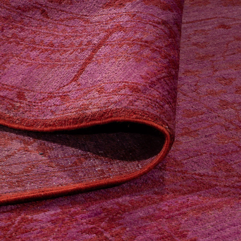 Tappeto Ziegler - Moderno - Vintage/Tinto di moda - 190 x 131 cm - viola