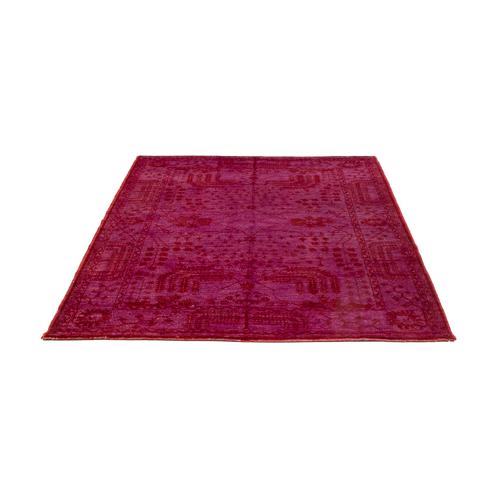 Tapis Ziegler - Moderne - Vintage/Overdyed - 197 x 139 cm - violet