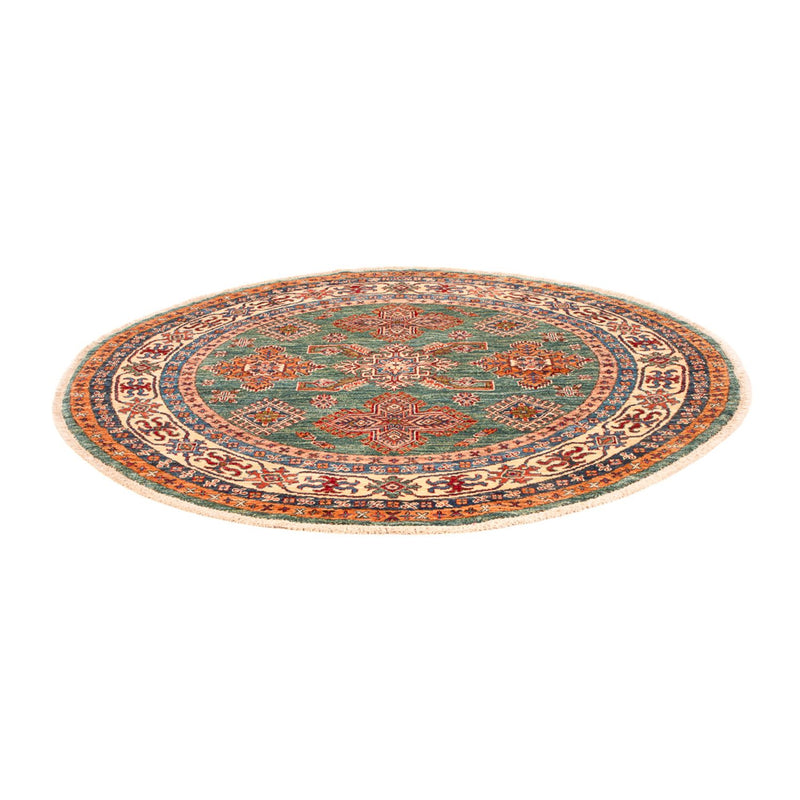 Ziegler Teppich - Kazak rund  - 151 x 147 cm - grün