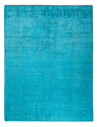 Tapis Ziegler - Moderne - Vintage/Overdyed - 199 x 151 cm - bleu