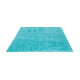 Ziegler Teppich - Modern - Vintage / Colored - 199 x 151 cm - blau