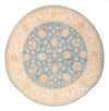 Tapis Ziegler 147x148cm - Tapis oriental - Rond / Bleu / 147 x 148 cm Rond
