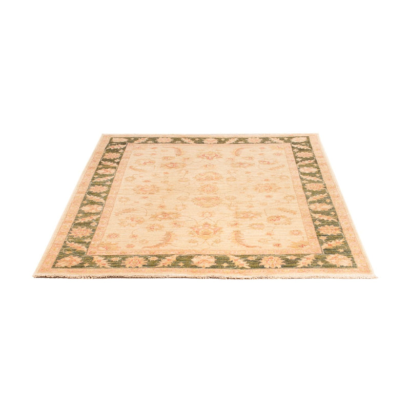 Ziegler Teppich - 182 x 125 cm - naturweiß