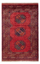 Afghan Teppich - 186 x 123 cm - rot