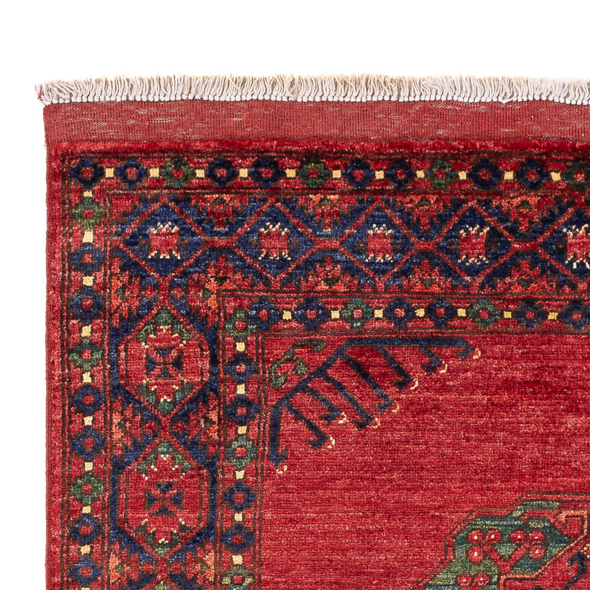 Afghan Teppich - 181 x 122 cm - rot