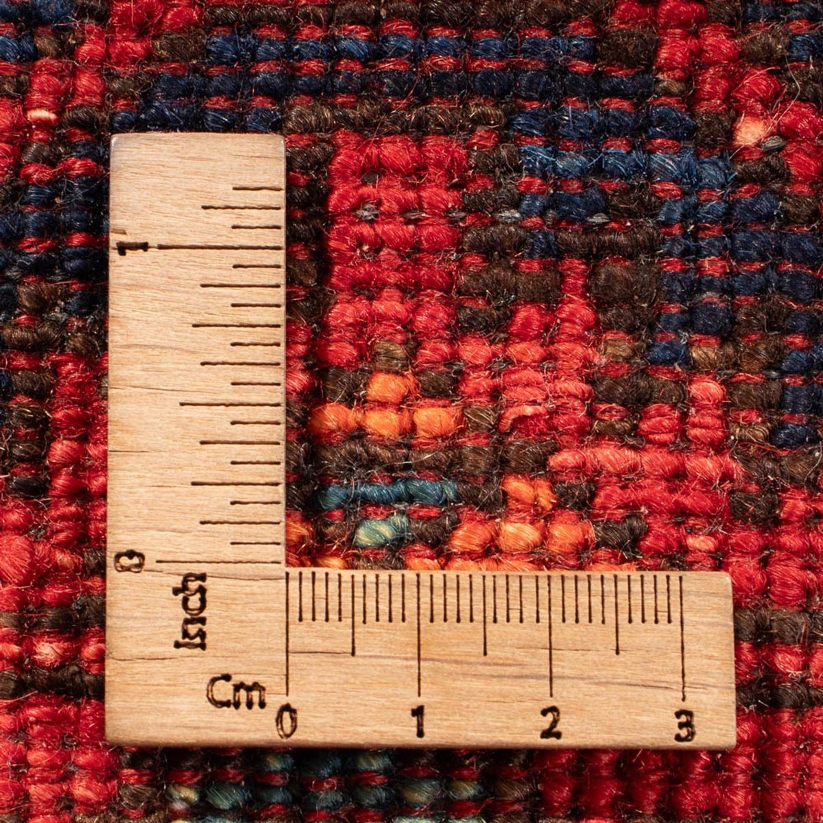 Afghan Teppich - 182 x 125 cm - rot