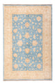 Ziegler Teppich - 177 x 118 cm - blau
