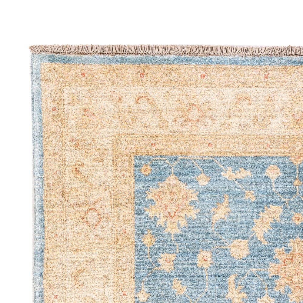 Ziegler Teppich - 177 x 118 cm - blau
