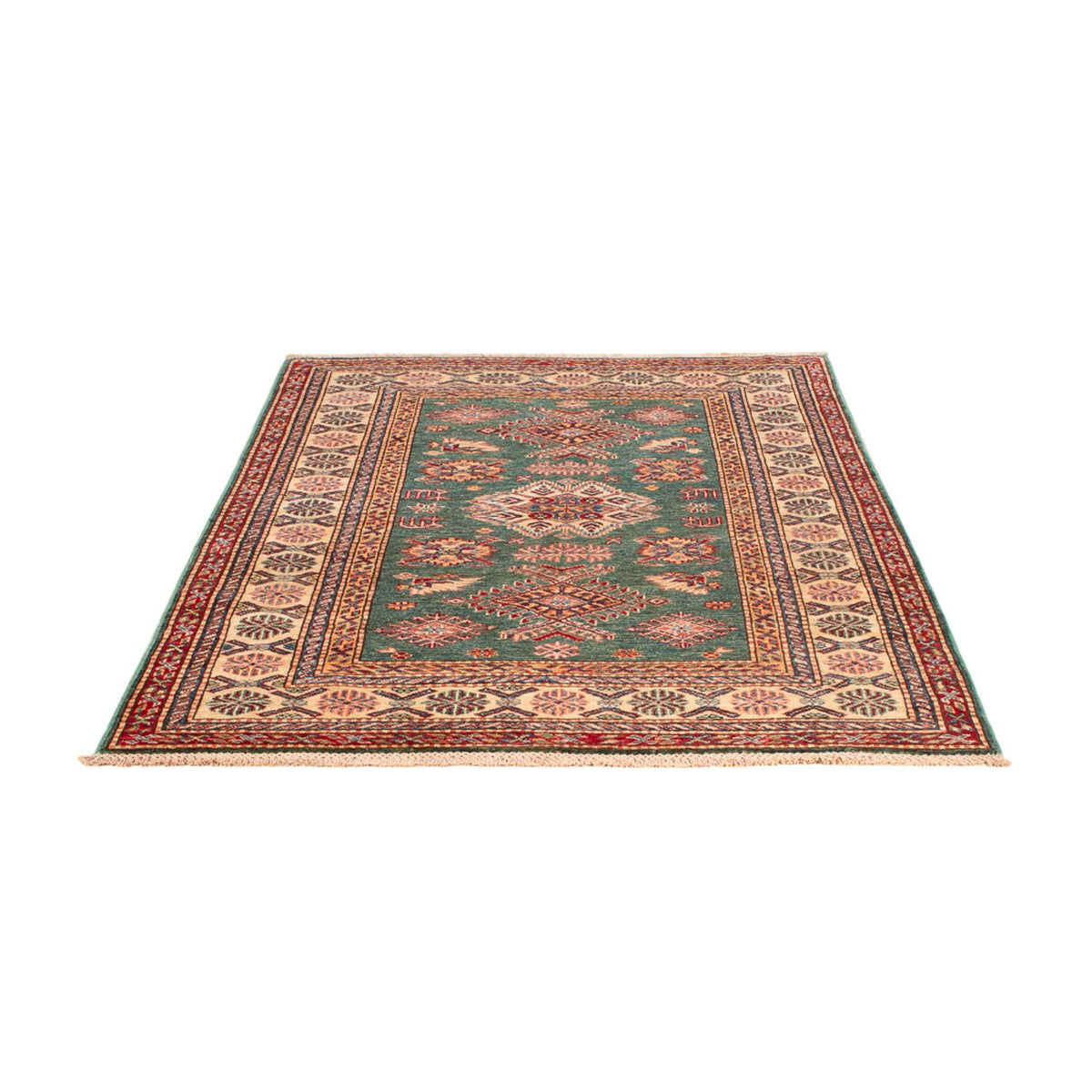 Ziegler Teppich - Kazak - Royal - 174 x 118 cm - seeblau