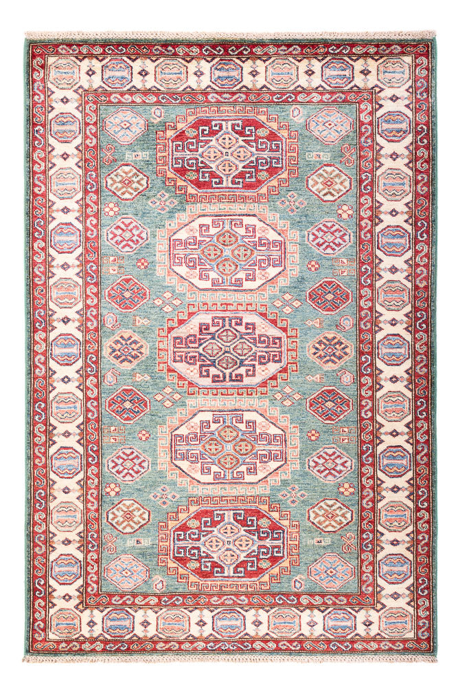 Ziegler Teppich - Kazak - Royal - 181 x 119 cm - seegrün