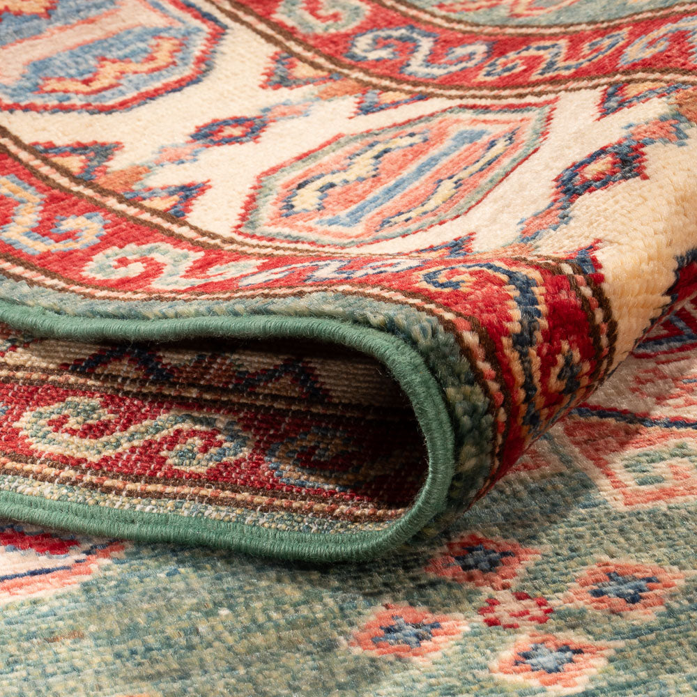 Ziegler Teppich - Kazak - Royal - 181 x 119 cm - seegrün