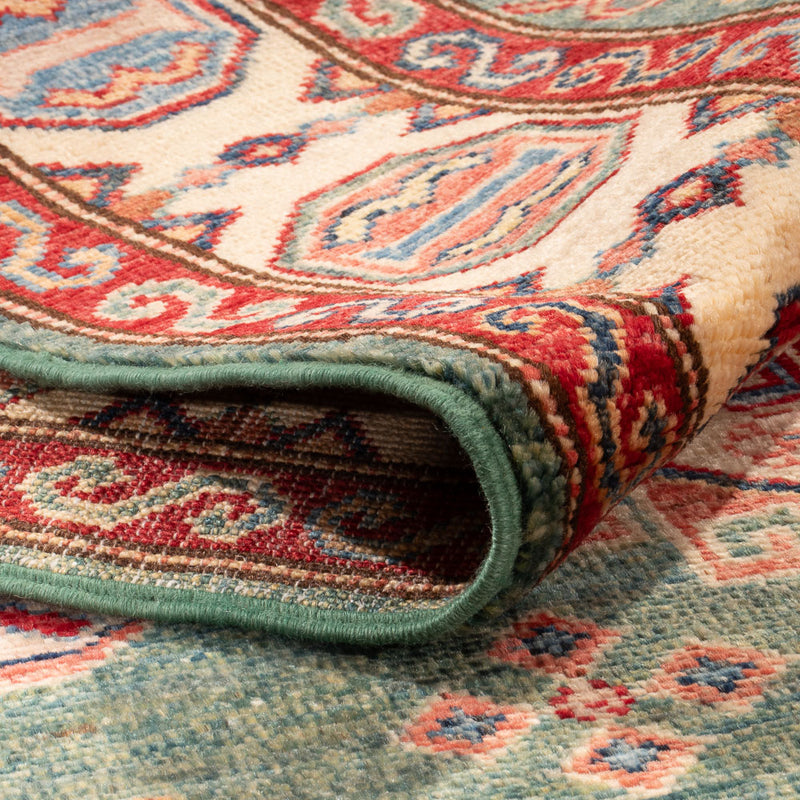 Ziegler Teppich - Kazak - Royal - 181 x 119 cm - seegrün