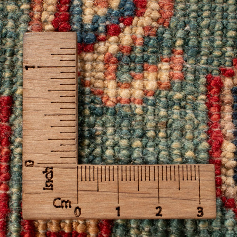 Ziegler Teppich - Kazak - Royal - 181 x 119 cm - seegrün