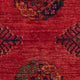 Afghan Teppich - 188 x 123 cm - rot