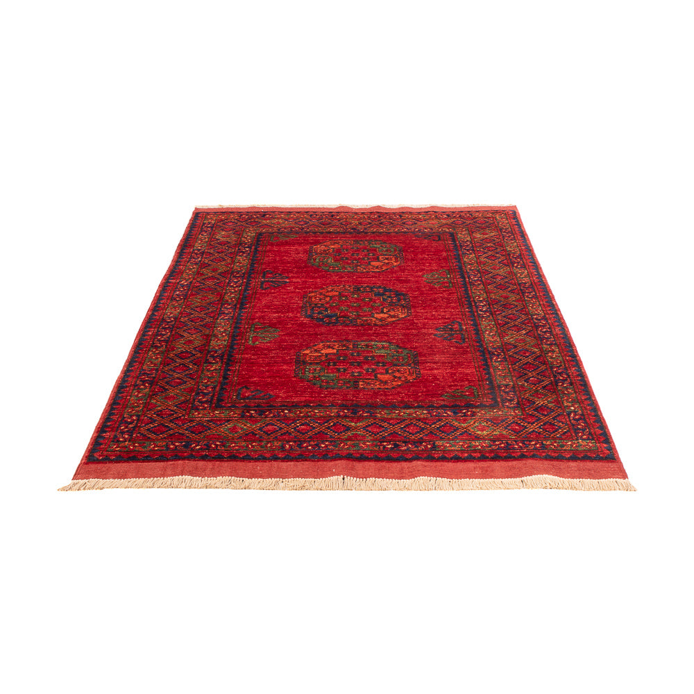 Afghan Teppich - 182 x 122 cm - rot
