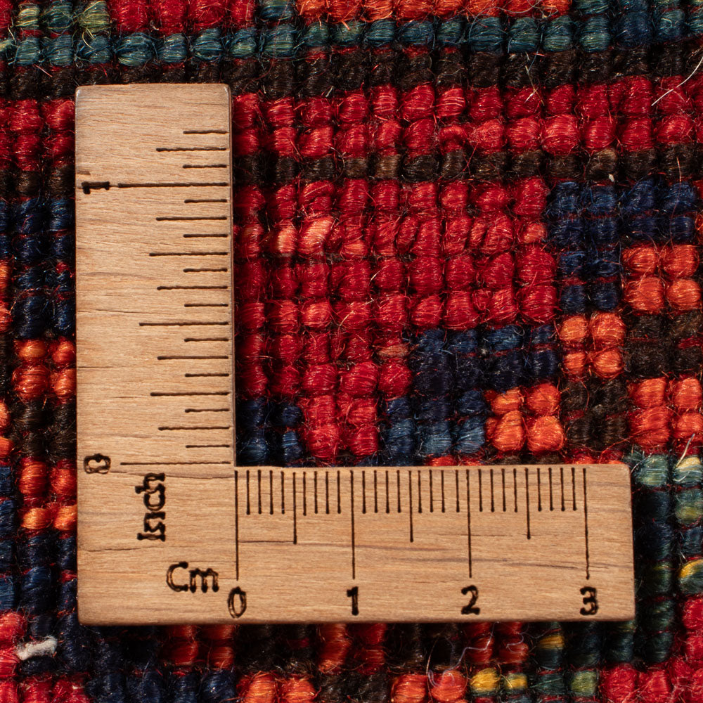 Afghan Teppich - 182 x 122 cm - rot