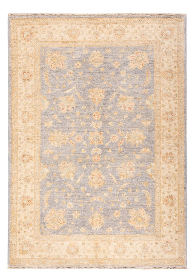 Ziegler Teppich - 178 x 120 cm - seeblau