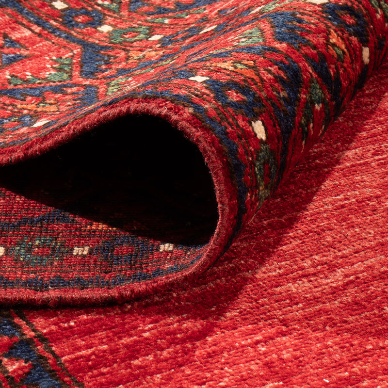 Afghan Teppich - Kunduz - 296 x 217 cm - rot
