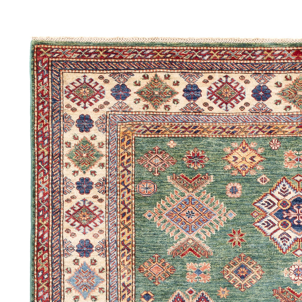 Ziegler Teppich - Kazak - 296 x 201 cm - hellgrün