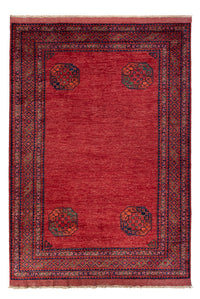 Tappeto afgano - Kunduz - 294 x 206 cm - rosso