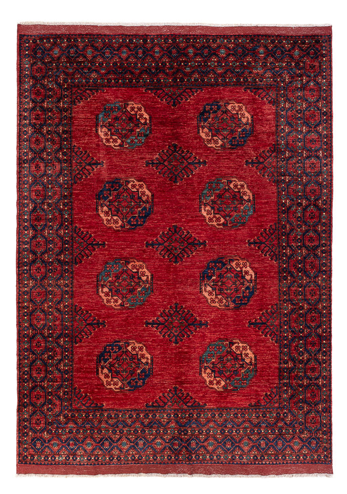Afghan Teppich - Kunduz - 287 x 215 cm - rot