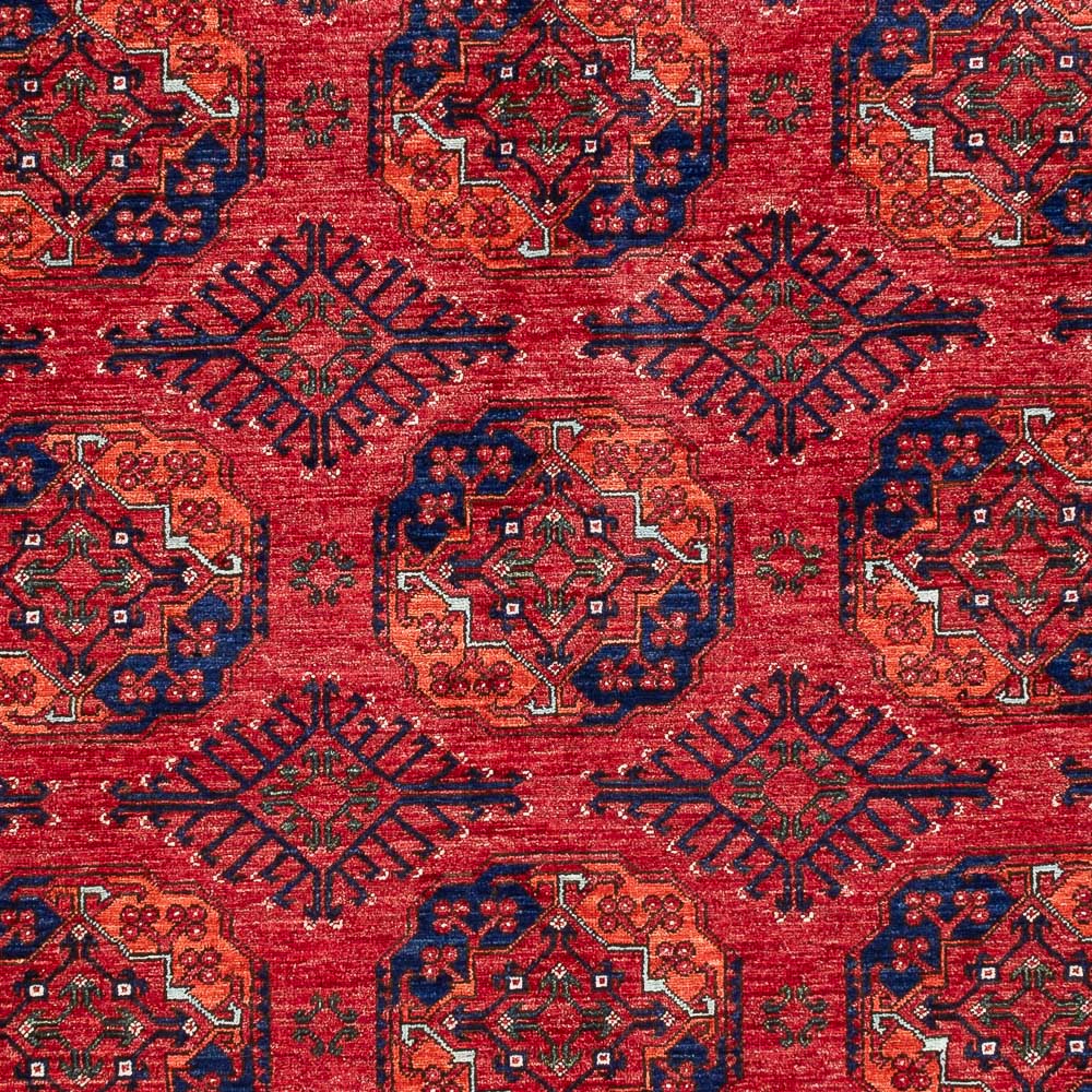Afghan Teppich - Kunduz - 296 x 207 cm - hellrot