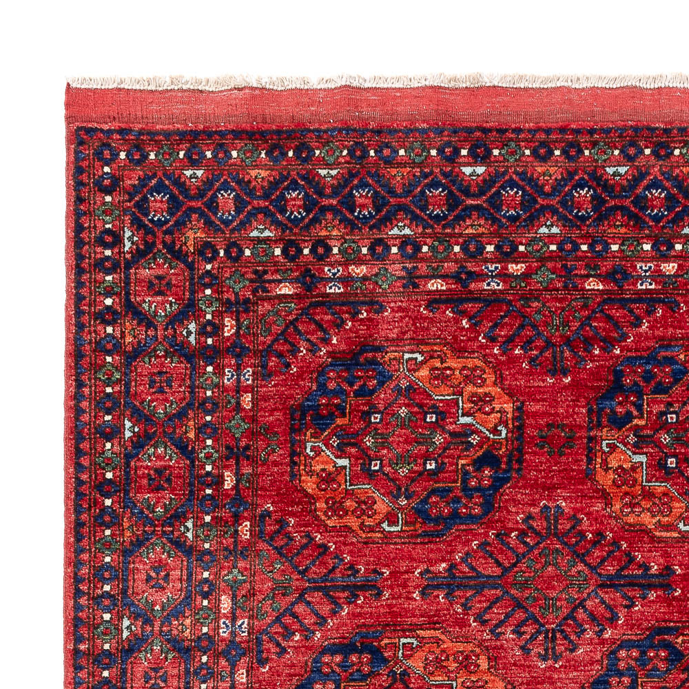 Afghan Teppich - Kunduz - 296 x 207 cm - hellrot