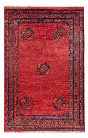 Afghan Teppich - Kunduz - 302 x 203 cm - rot