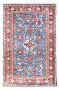 Tapis Ziegler - Kazak - 301 x 201 cm - bleu