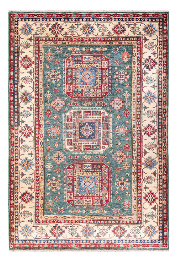 Ziegler Teppich - Kazak - 301 x 205 cm - grün