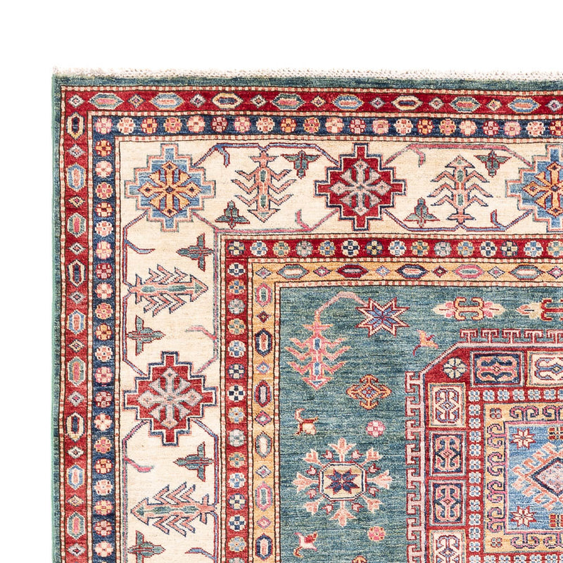 Ziegler Teppich - Kazak - 296 x 204 cm - grün