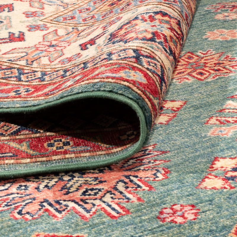 Ziegler Teppich - Kazak - 299 x 203 cm - grün