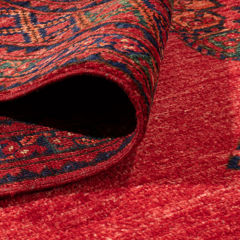 Afghan Teppich - Kunduz - 298 x 201 cm - rot