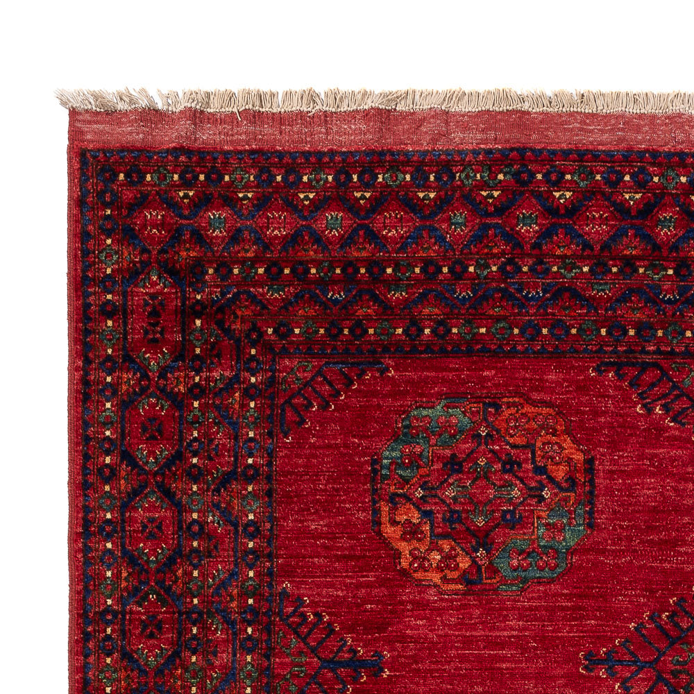 Afghan Teppich - Kunduz - 299 x 220 cm - rot