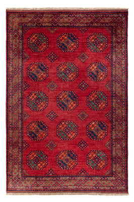 Afghan Teppich - Kunduz - 300 x 206 cm - rot