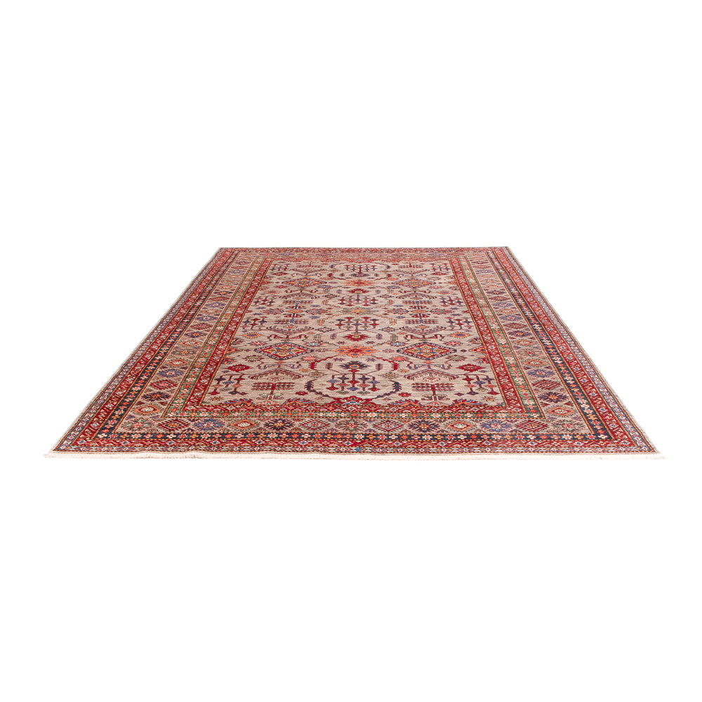 Ziegler Teppich - Kazak - 301 x 203 cm - dunkelbeige