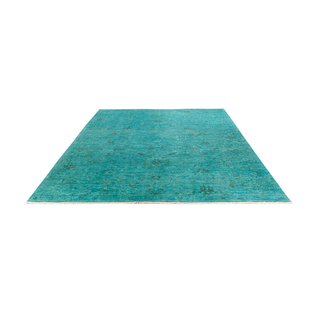 Tapis Ziegler - Moderne - Vintage/Overdyed - 293 x 201 cm - turquoise