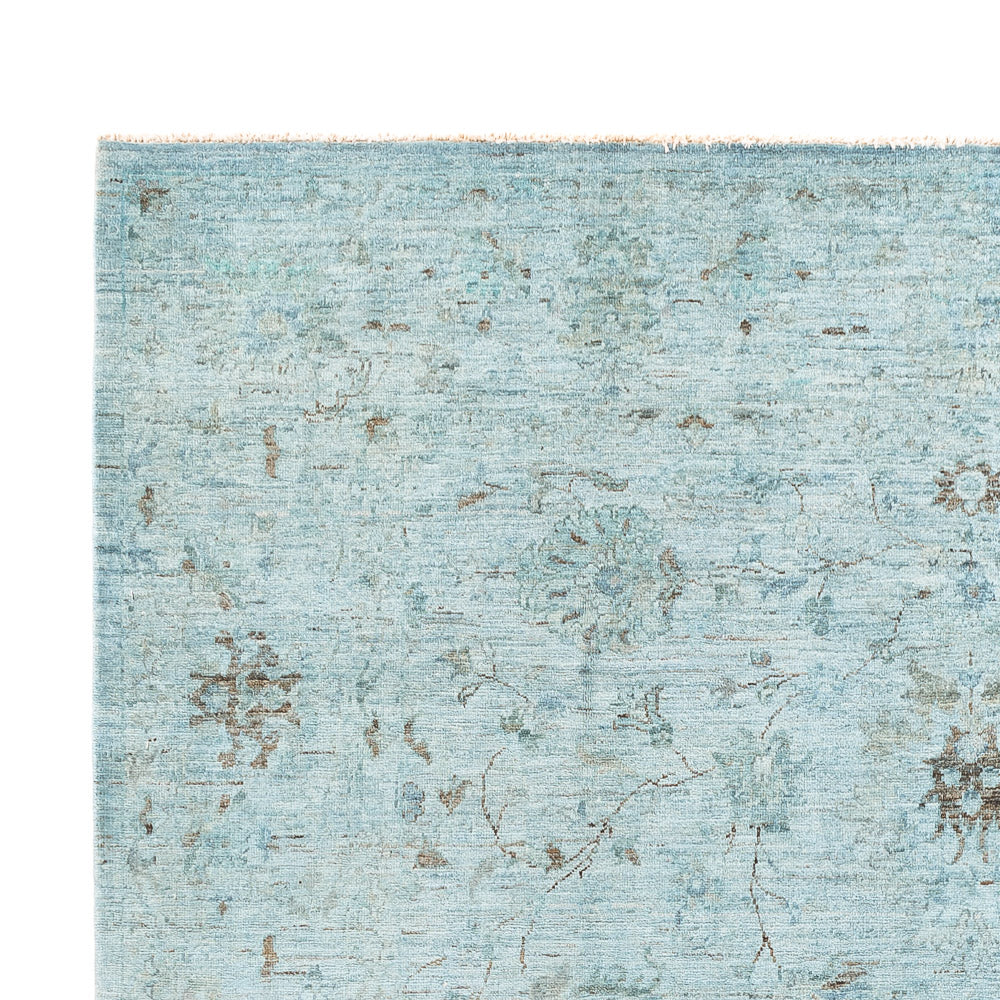 Tapis Ziegler - Moderne - Vintage/Overdyed - 300 x 202 cm - bleu clair