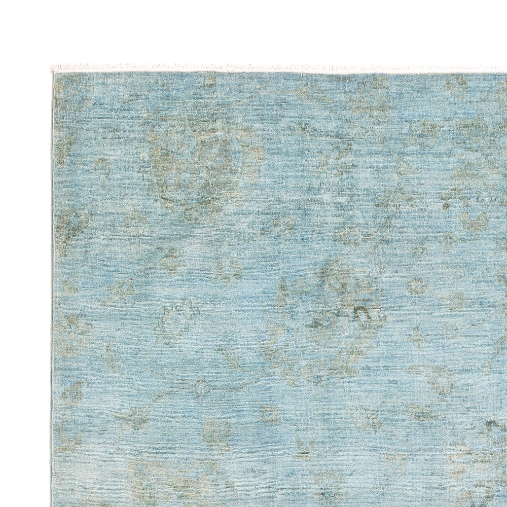 Tapis Ziegler - Moderne - Vintage/Overdyed - 292 x 204 cm - bleu clair