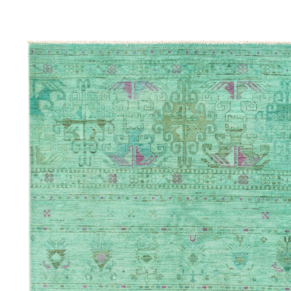 Tapis Ziegler - Moderne - Vintage/Overdyed - 308 x 206 cm - vert clair