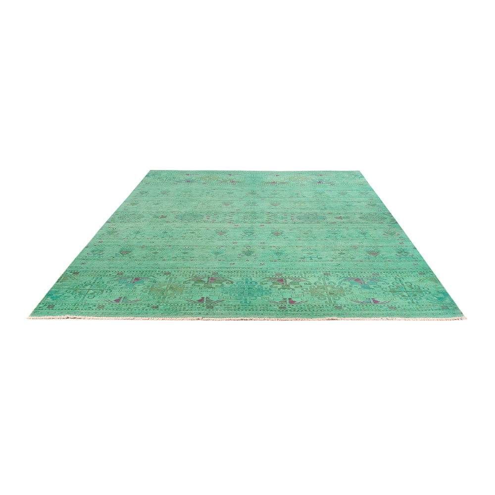 Tapis Ziegler - Moderne - Vintage/Overdyed - 308 x 206 cm - vert clair