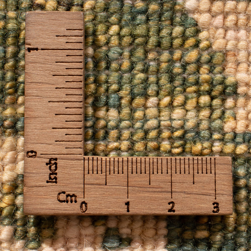 Läufer Ziegler - 252 x 82 cm - olivgrün