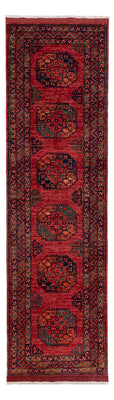 Läufer Afghan - Kunduz - 300 x 83 cm - rot