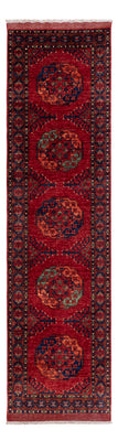 Läufer Afghan - Kunduz - 305 x 82 cm - rot