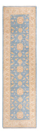 Läufer Ziegler - 287 x 83 cm - blau