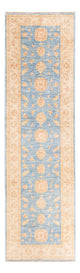 Läufer Ziegler - 294 x 84 cm - blau
