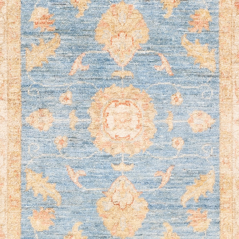 Läufer Ziegler - 294 x 84 cm - blau