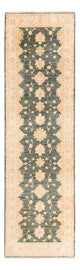 Läufer Ziegler - 296 x 84 cm - olivgrün