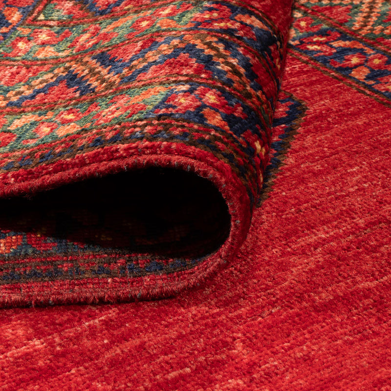 Läufer Afghan - Kunduz - 237 x 83 cm - rot